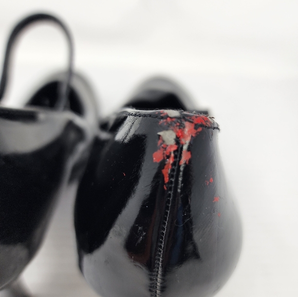 Fantasia Black Mary Jane Heels Size 8 - Picture 7 of 12